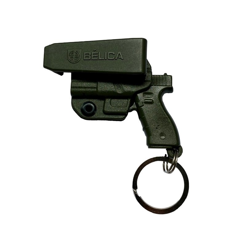 chaveiro holster belica verde oliva