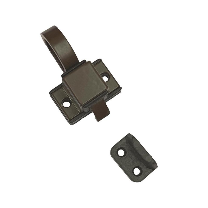 fecho gatilho para janela max ar ou basculante marrom 1