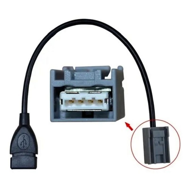 cabo interface usb honda new fit civic city crv accord