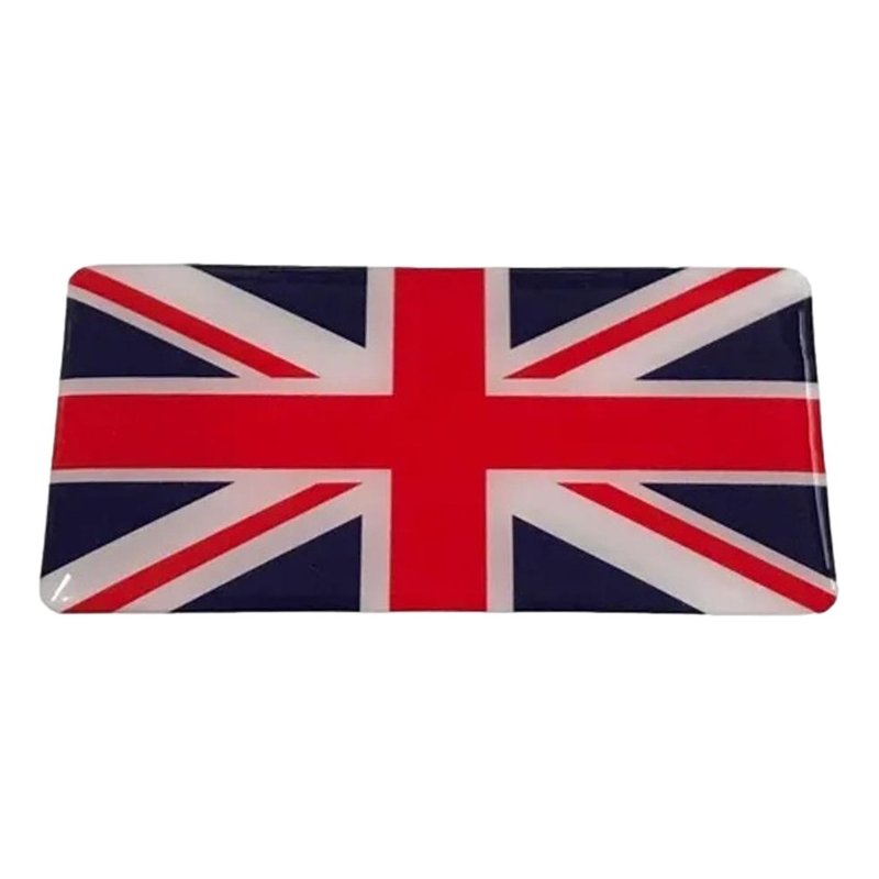 adesivo resinado bandeira inglaterra vermelho