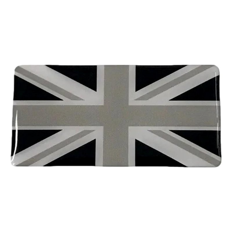 adesivo resinado bandeira inglaterra cinza 1