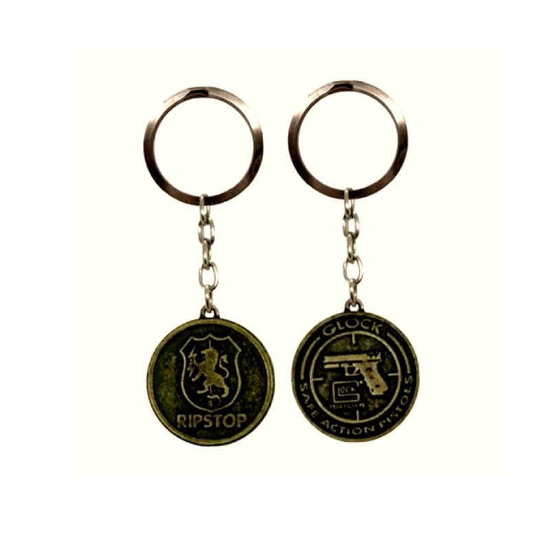 chaveiro redondo glock ripstop belica