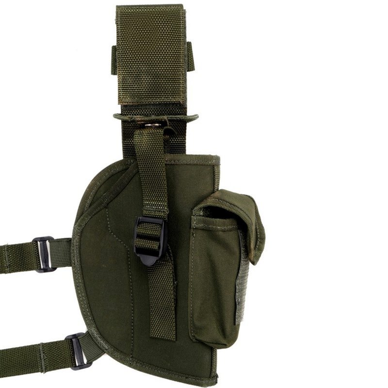 coldre pistola atom com porta carregador simples