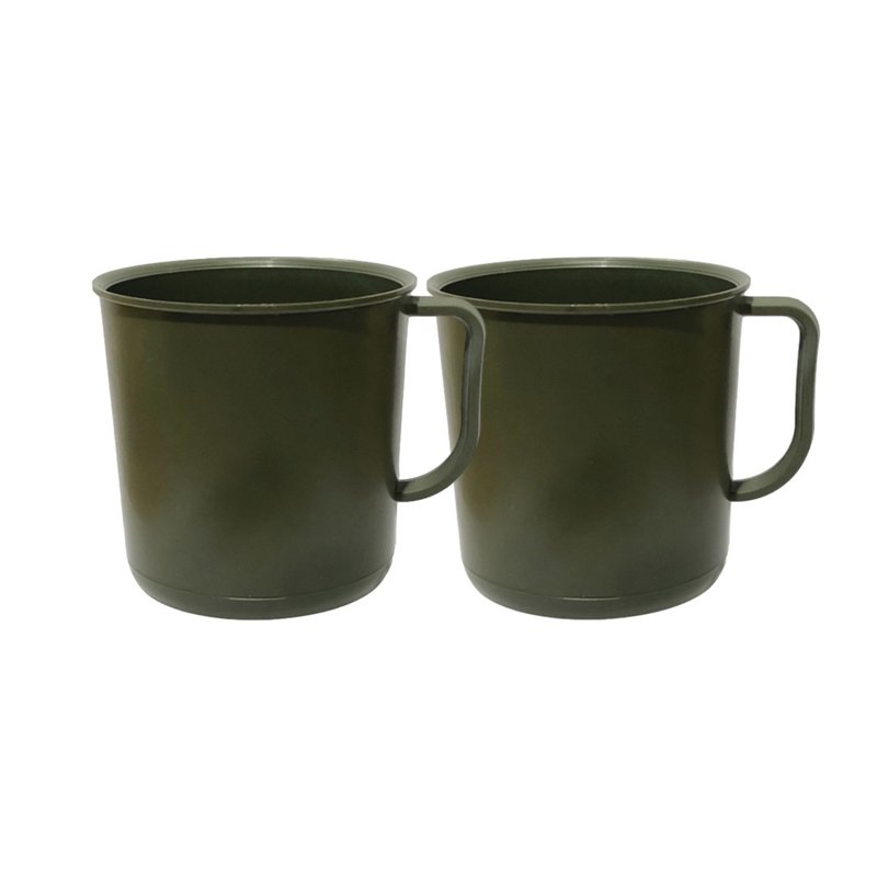 caneco militar 500ml 2un verde oliva