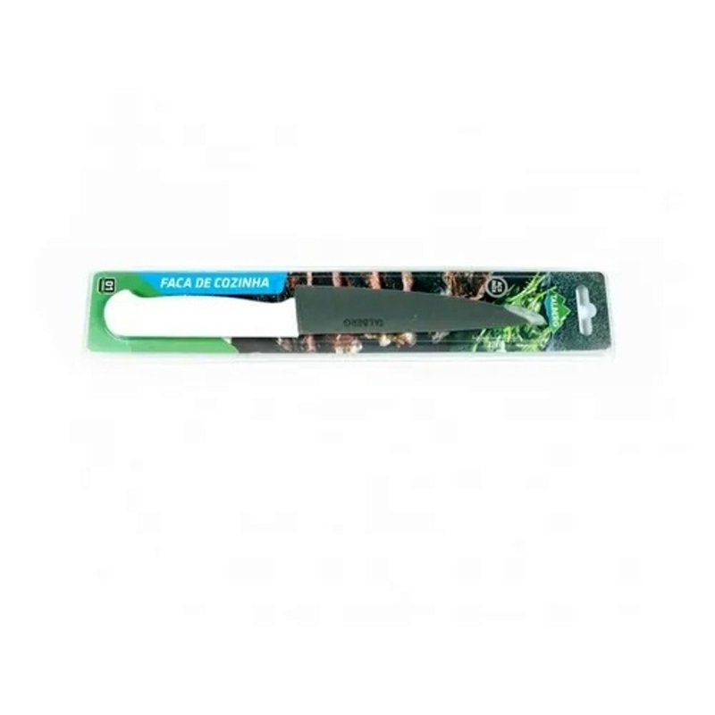 faca de cozinha aco inox 27cm carne legumes chef mesa