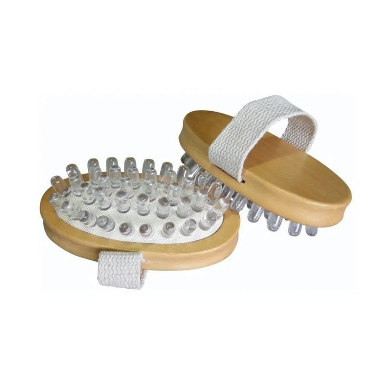 massageador madeira corporal estrela newart