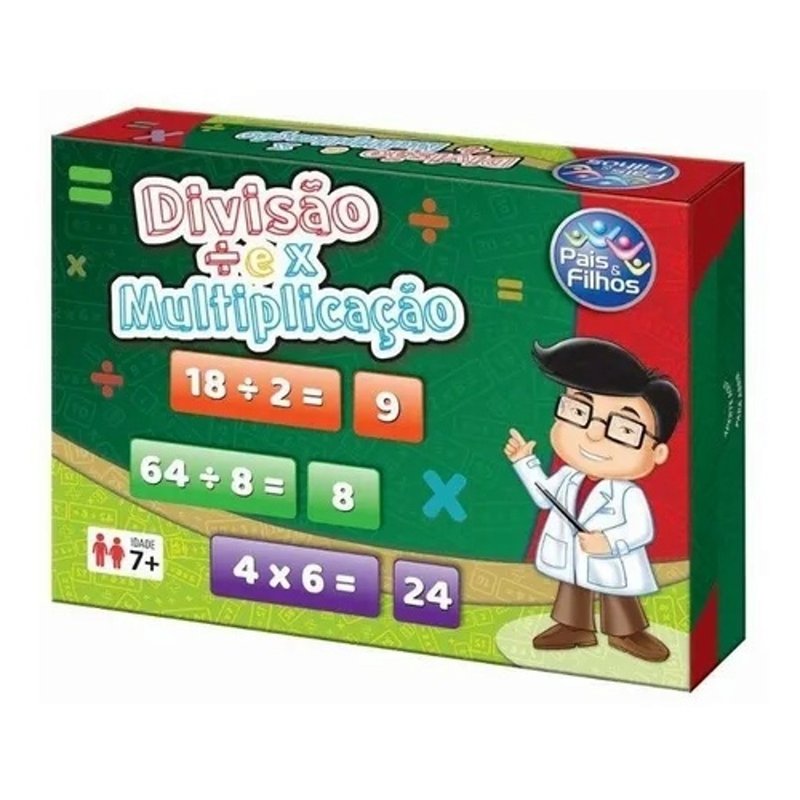 jogo escolar divisao e multiplicacao pais e filhos
