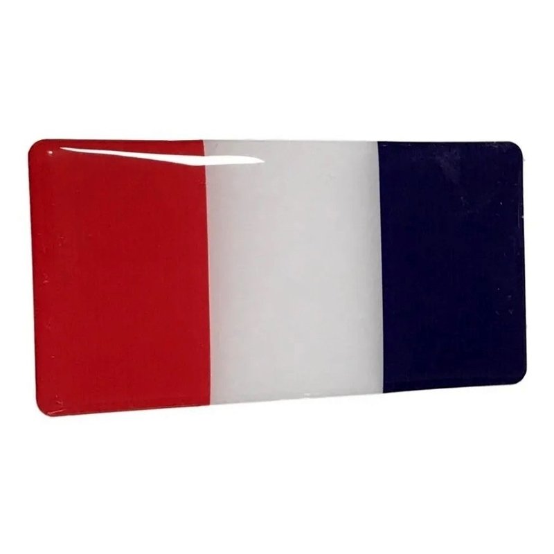 adesivo bandeira franca resinado renault peugeot citroen clipped rev 1