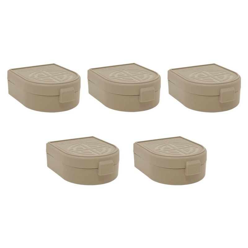 kit 5 porta municao estojo 36 municoes belica 380 40 9 mm 7 65 coyote