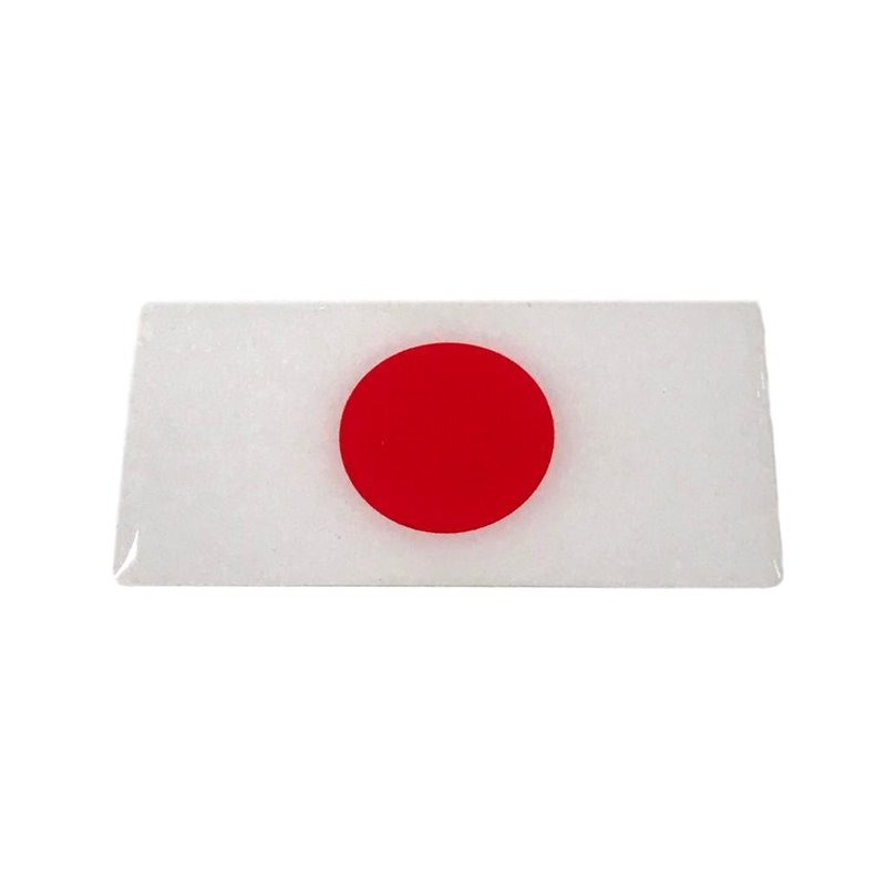 adesivo resinado bandeira japao