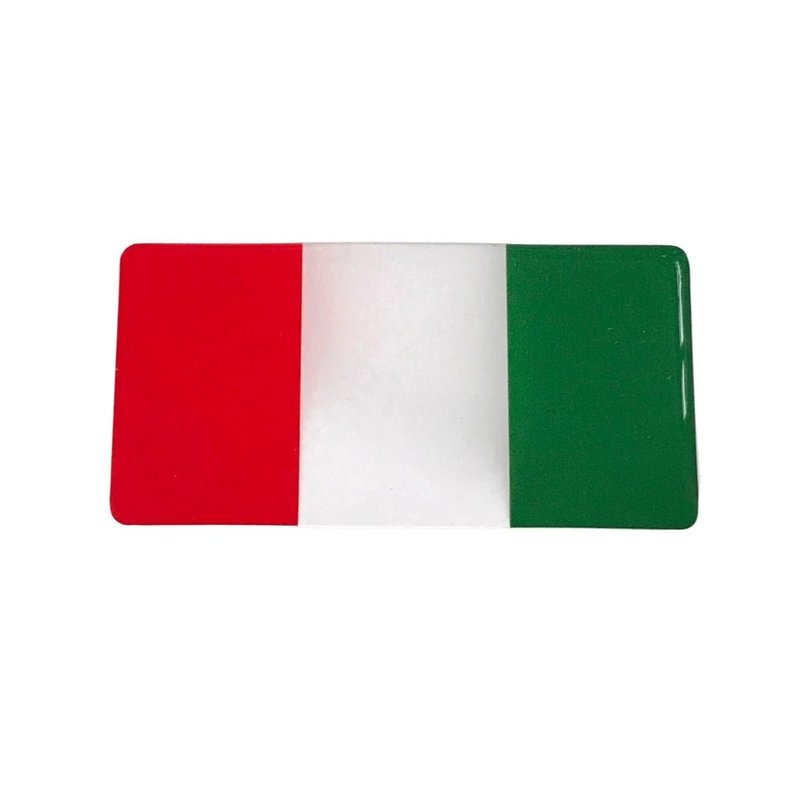 adesivo resinado bandeira italia