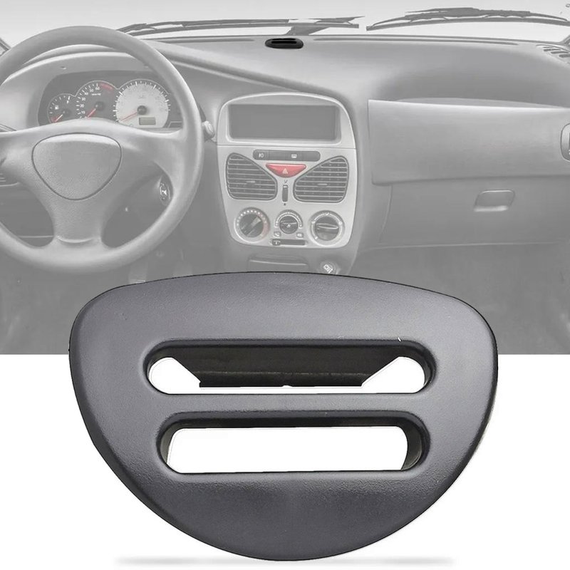 tampao superior central painel palio g1 g2 fire cinza