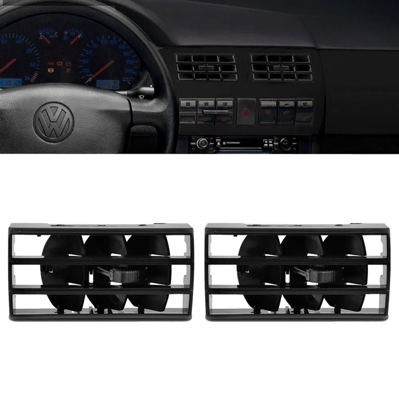difusor ar retangular painel central lateral gol voyage parati 8187 2un