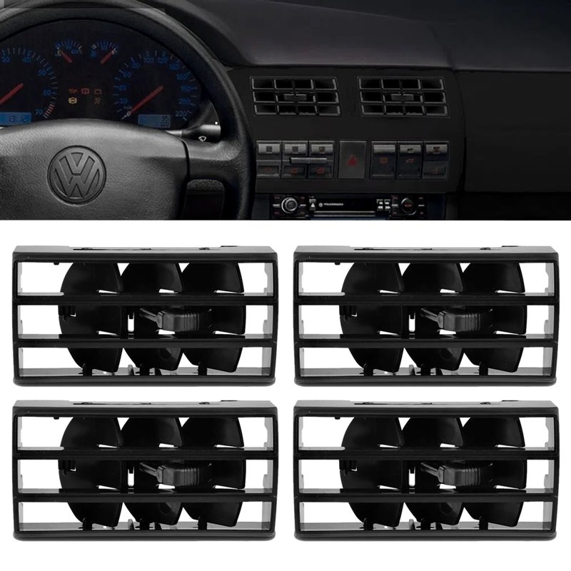 difusor ar retangular painel central lateral gol voyage parati 8187 4un