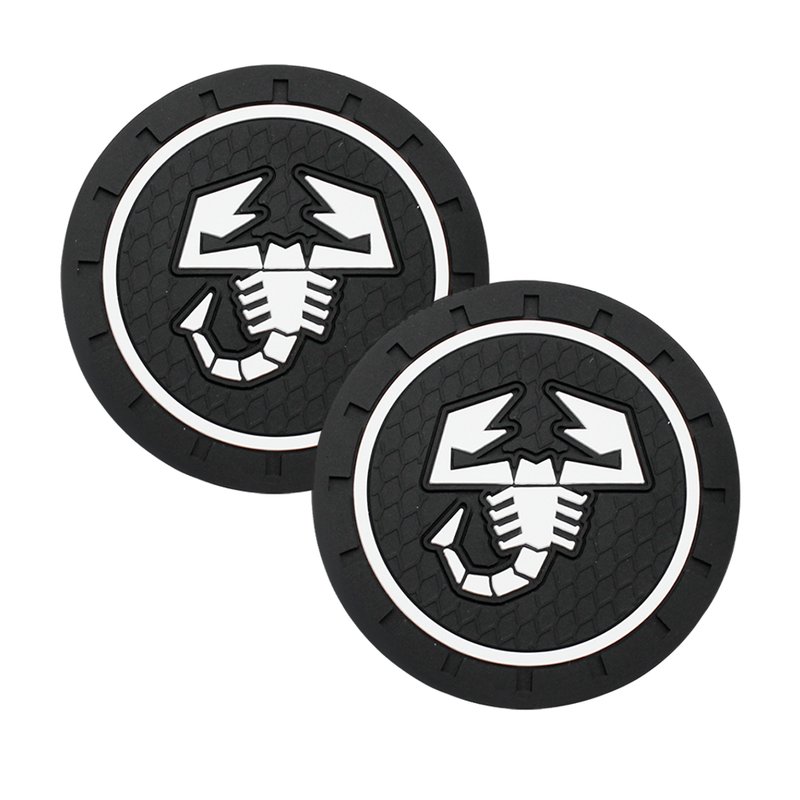 par acessorio porta copo silicone abarth