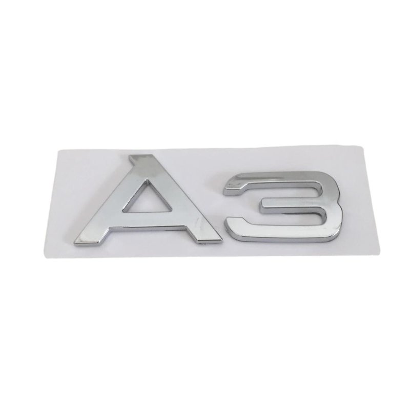 emblema traseiro audi a3 cromado