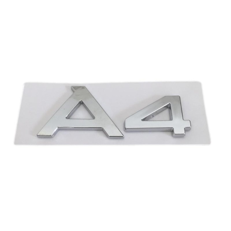 emblema traseiro audi a4 cromado