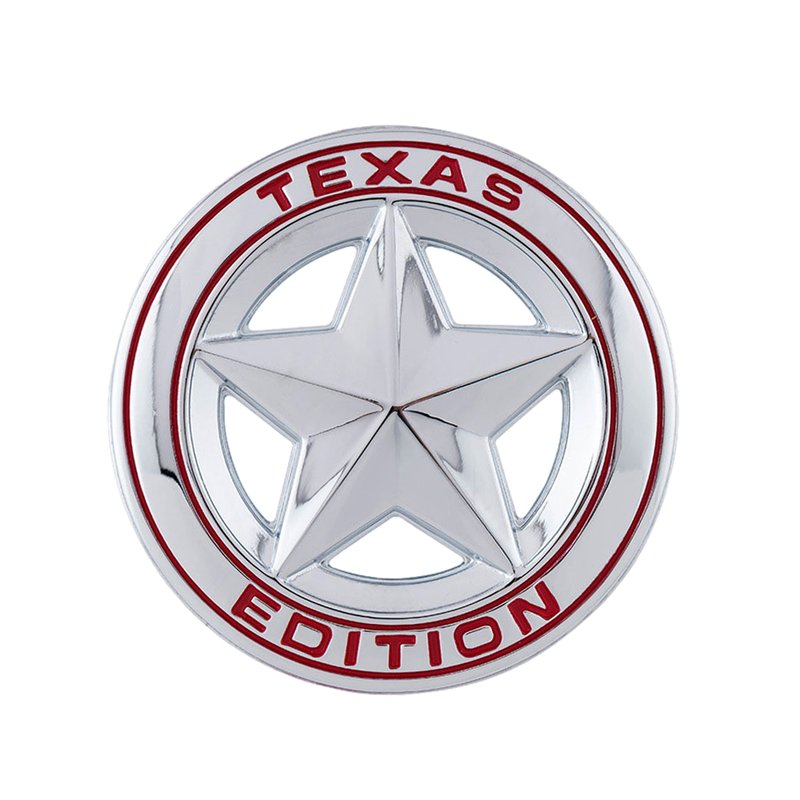 emblema jepp redondo texas edition cromadovermelho