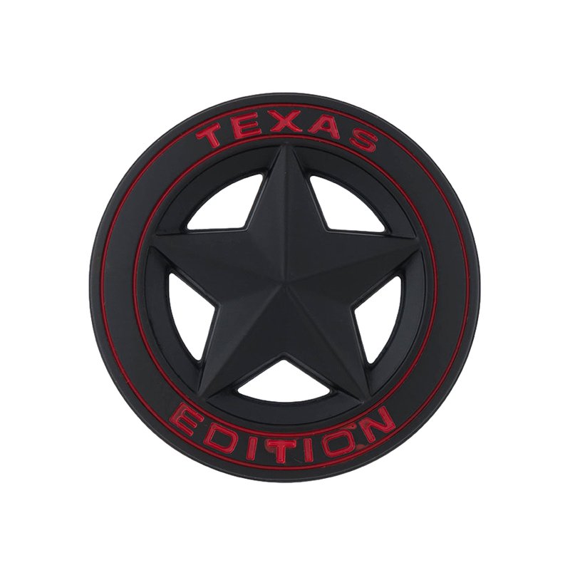 emblema jepp redondo texas edition pretovermelho