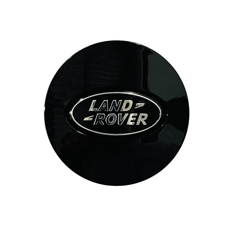 tampa calotinha roda central land rover 64mm preto
