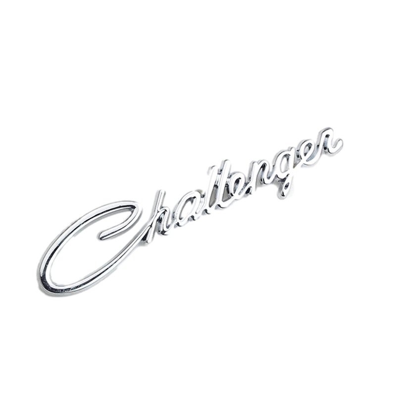 emblema dodge challenger classico cromado