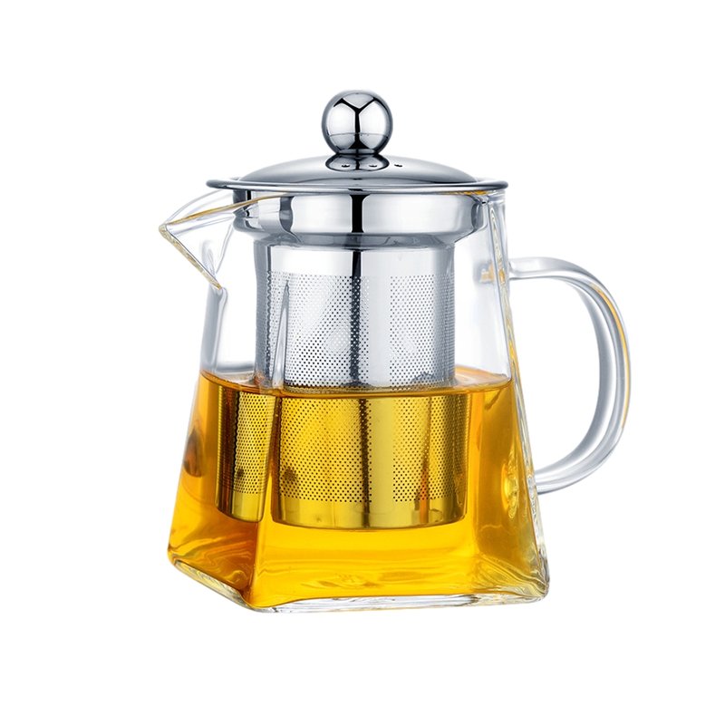 jarra de vidro com infusor para cha 350ml