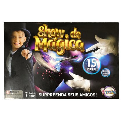 Jogo Show De Mágica 15 Truques Toia - Único