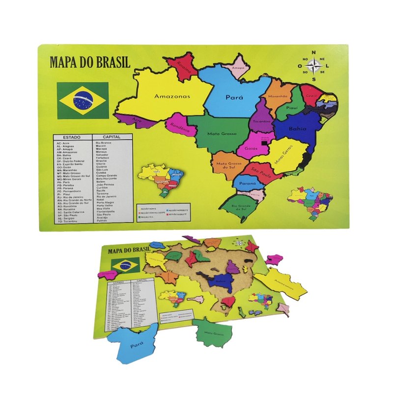 jogo de encaixe mapa do brasil